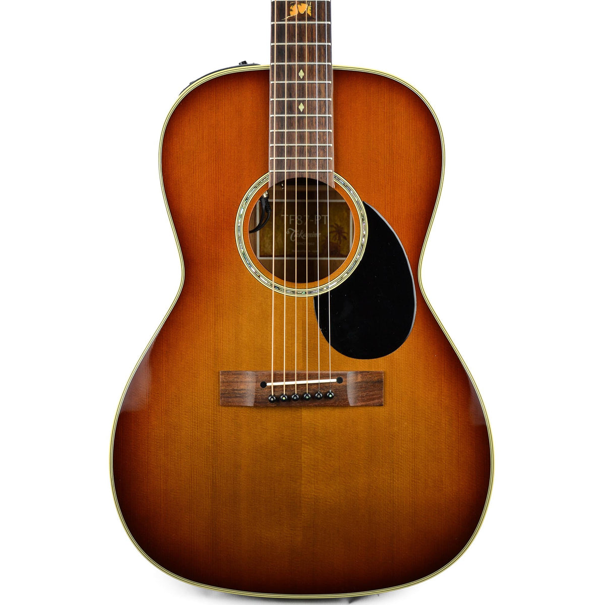 Takamine TF87-TP Koa Cedar With Cool Tube Preamp - Used