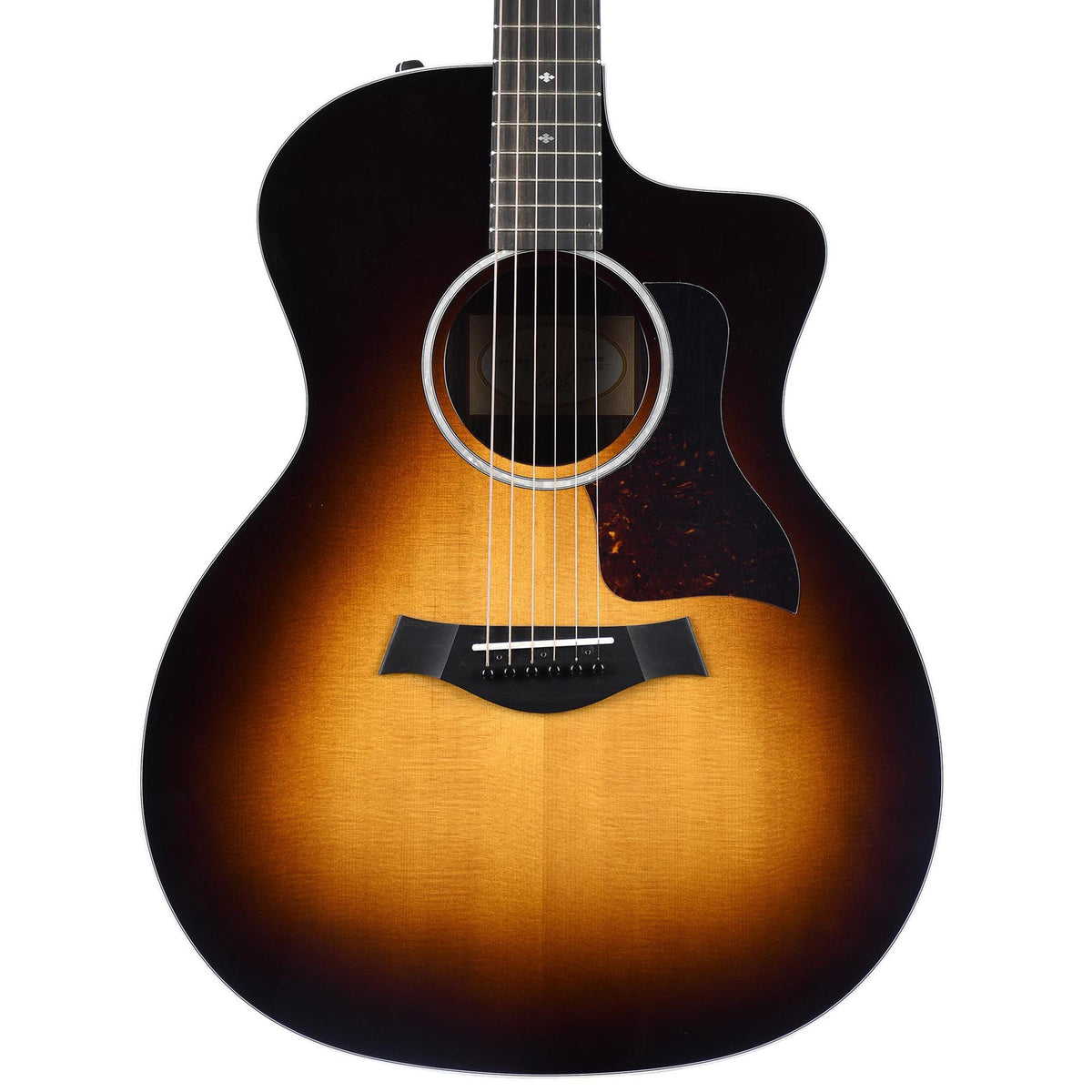Taylor 214CE Deluxe Spruce Grand Auditorium - Tobacco Sunburst