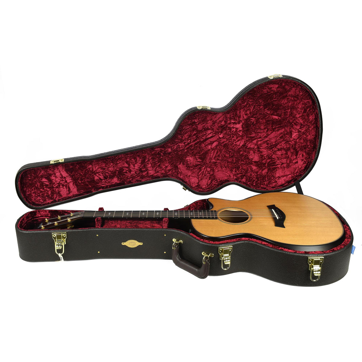 2022 Taylor Builder’s Edition 614ce - Natural Top, Wild Honey Burst Back & Sides, Silent Satin Finish