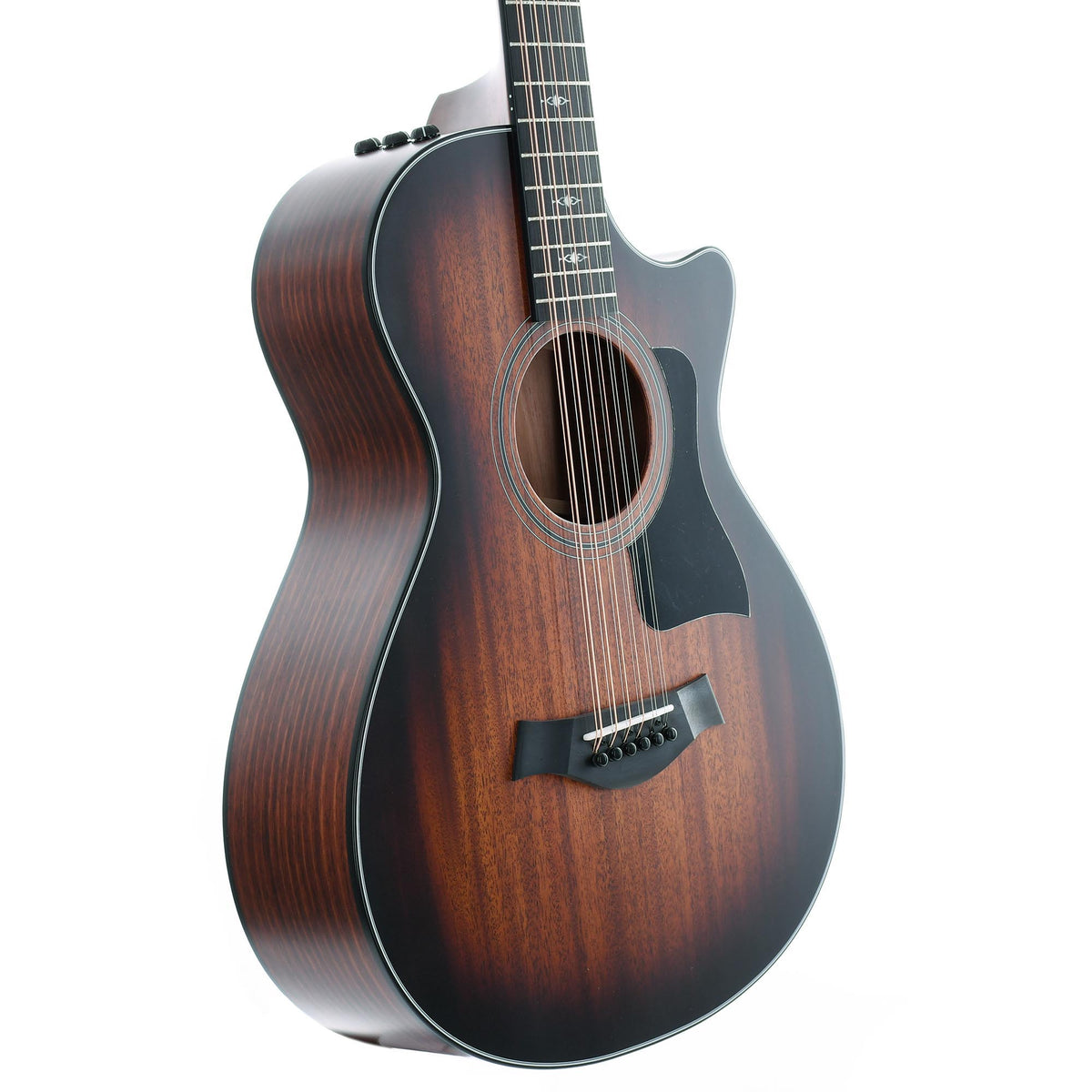 Taylor 362CE Grand Concert 12-String Acoustic - Shaded Edgeburst Mahogany Top Blackwood Back and Sides - ES2