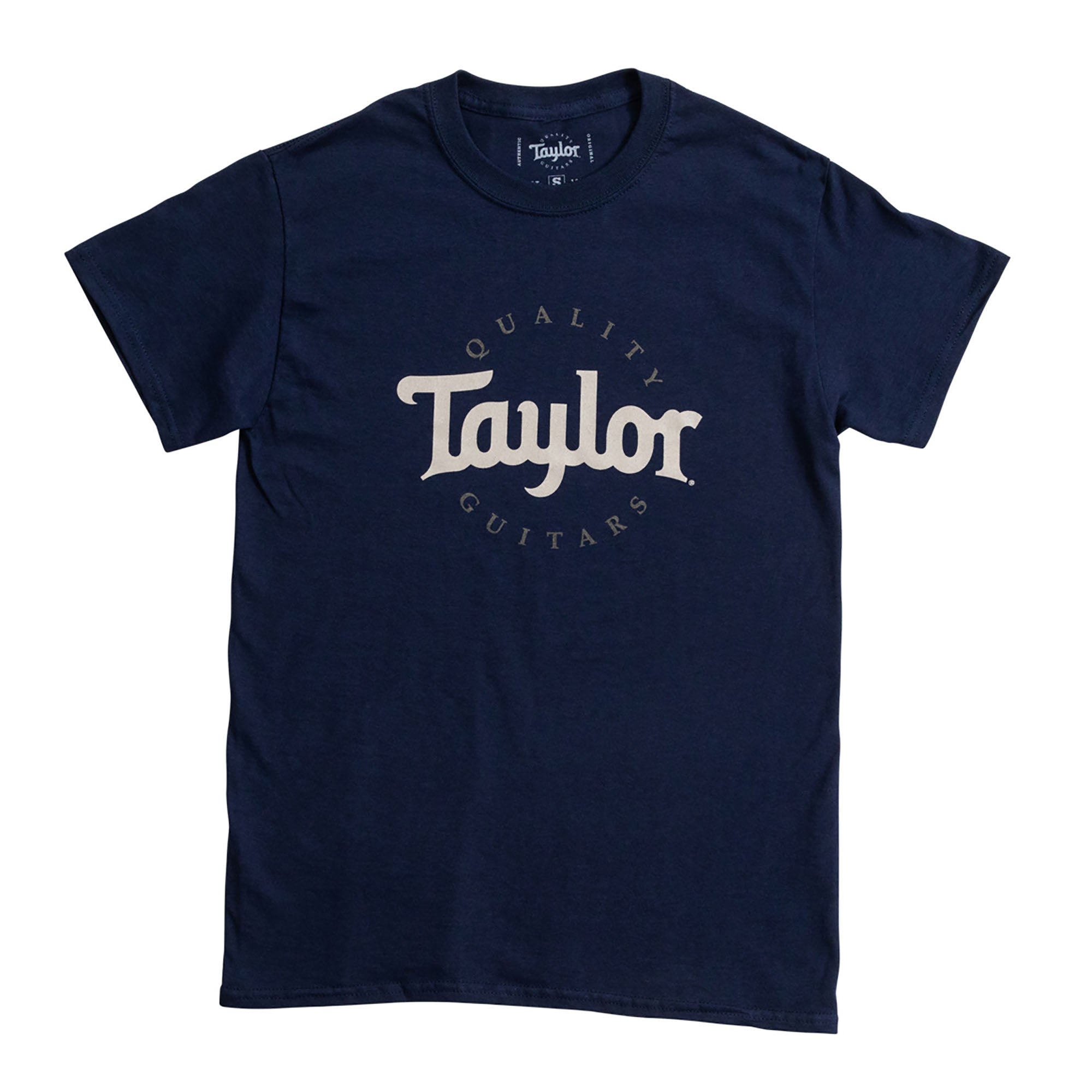 Taylor Men s Two Color Logo T Shirt Navy XXXL
