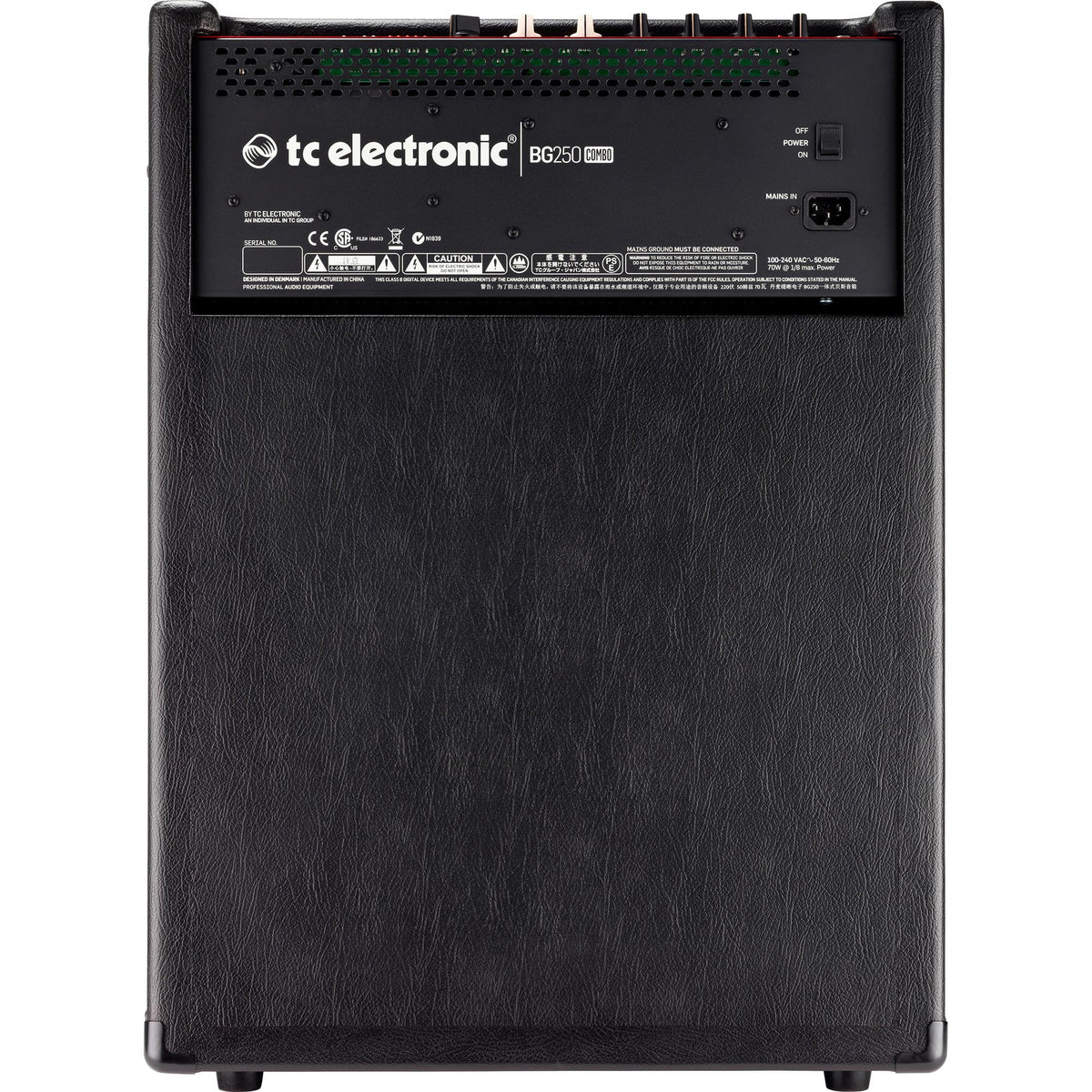 TC Electronic BG250 1x15 Light Bass Combo with Toneprint