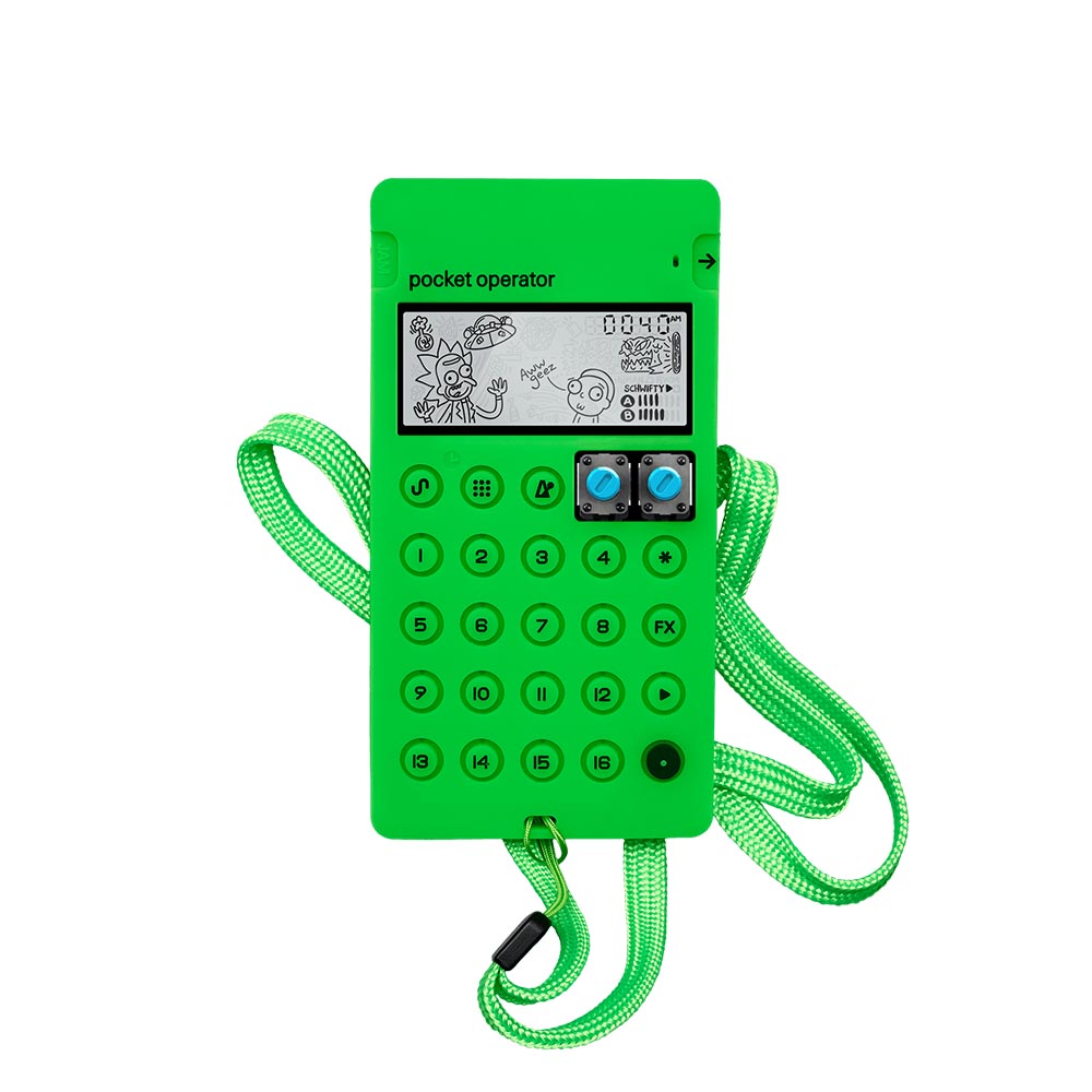 Teenage Engineering Rick and Morty CA-X Pocket Operator Case, Slime Green