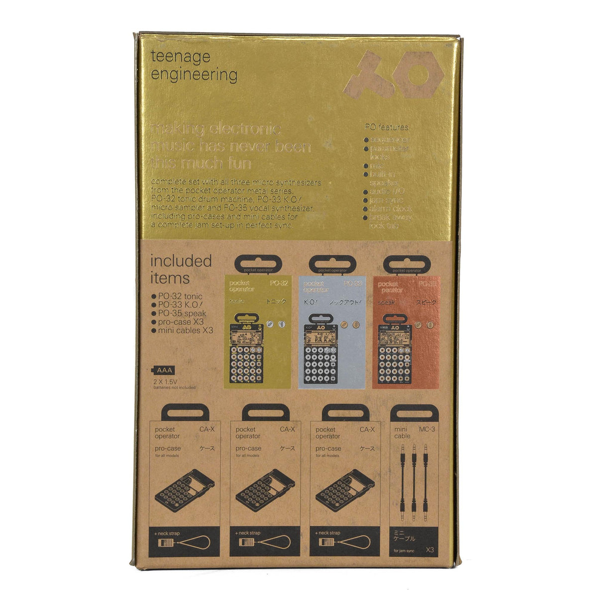 Teenage Engineering PO-30 Metal Series Super Set