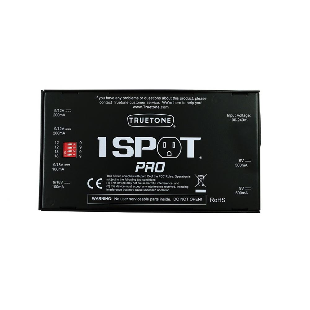 Truetone 1 Spot Pro CS6 6-Output Low Profile Isolated Power Supply