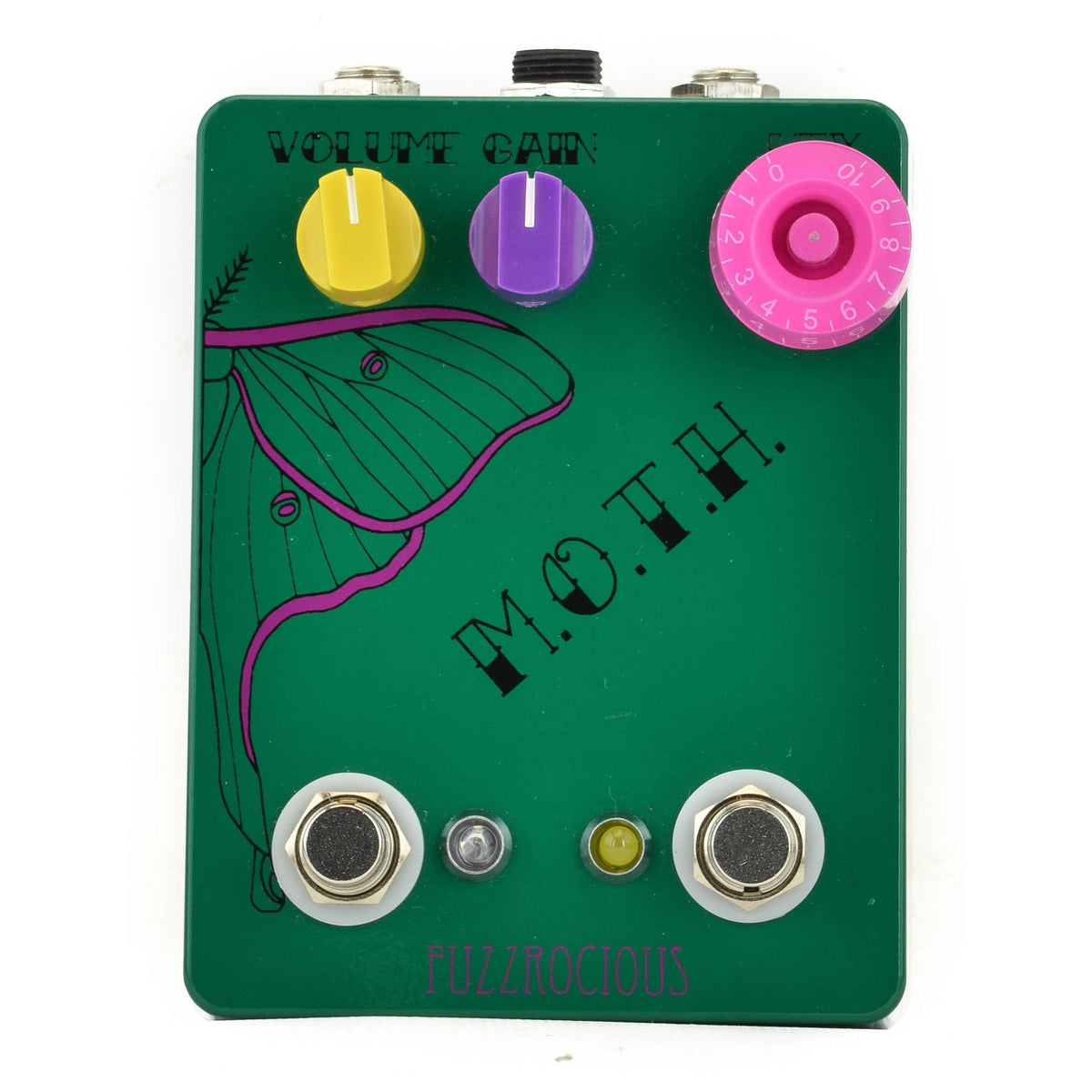 Fuzzrocious MOTH Overdrive/Fuzz/Tremolo/Oscillator - Used
