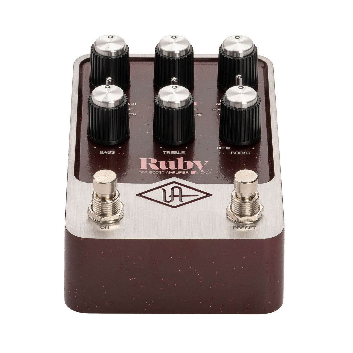 Universal Audio Ruby '63 Top Boost Amplifier Effect Pedal
