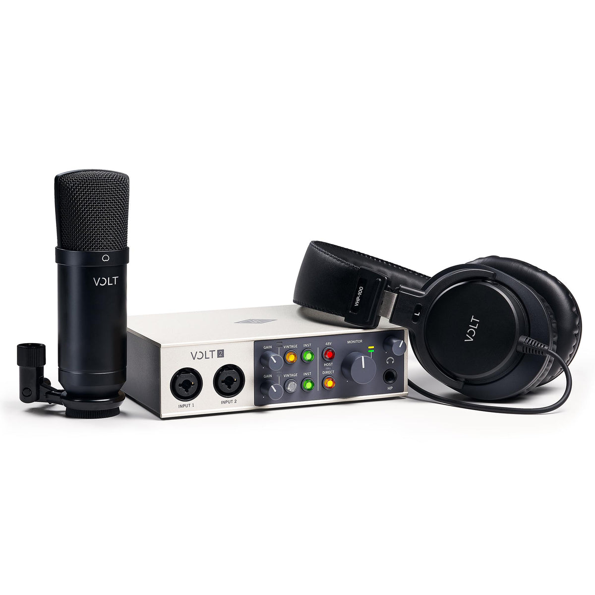 Universal Audio Volt 2 Recording Studio Pack w/ Software Suite