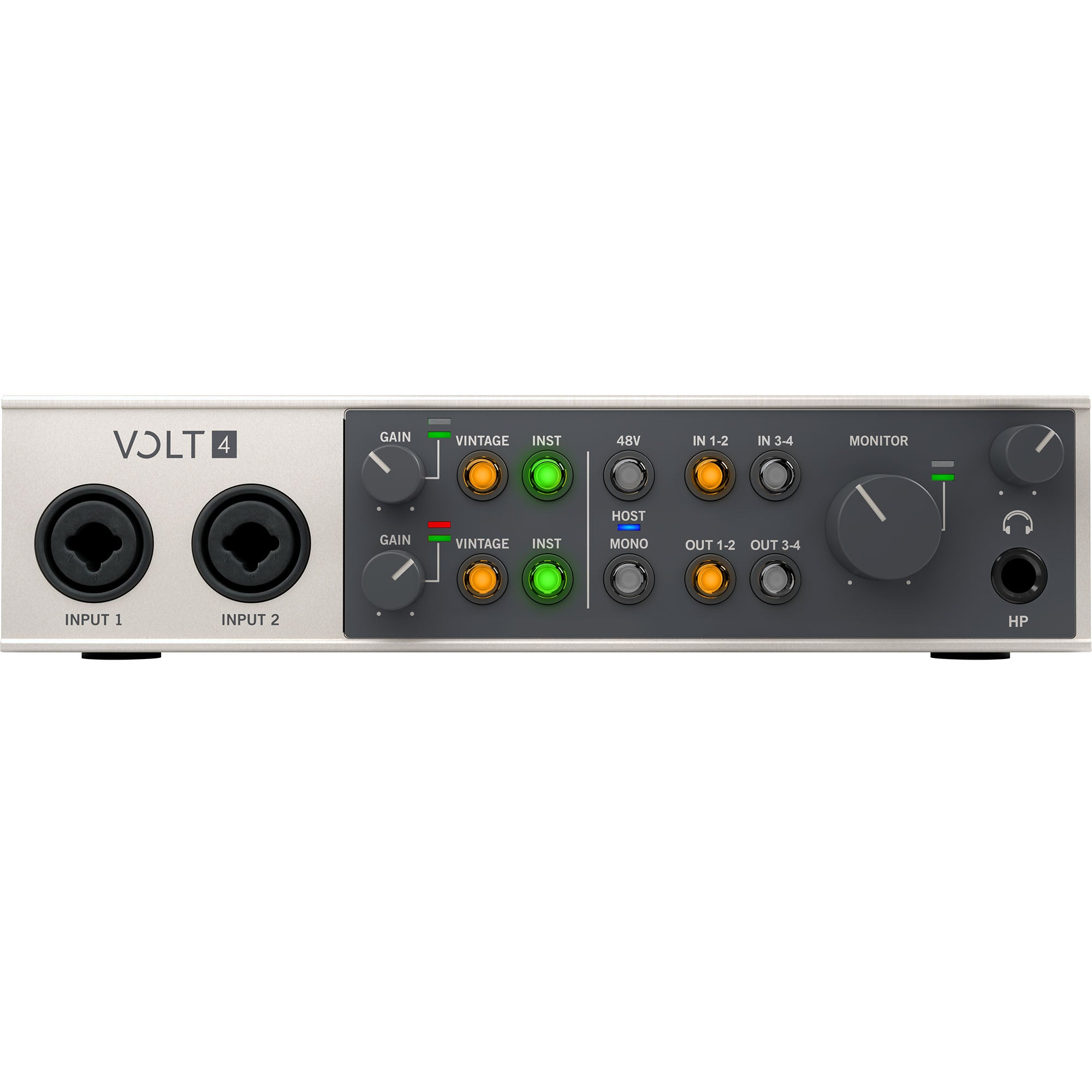 Audio Volt 4 4-In/4-Out USB 2.0 Audio Interface Au