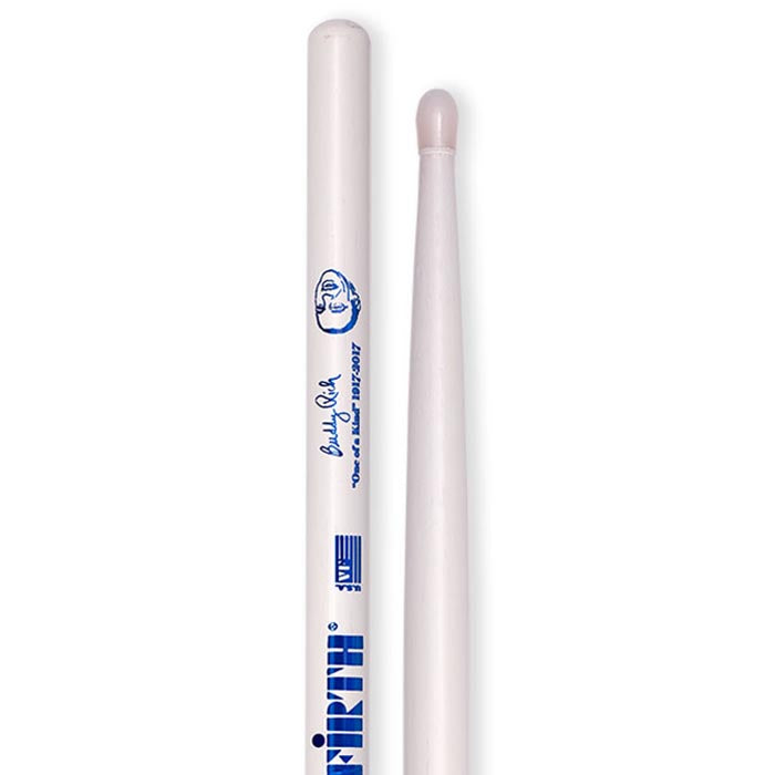 Vic Firth Buddy Rich 100 Year Logo Nylon Tip Sticks
