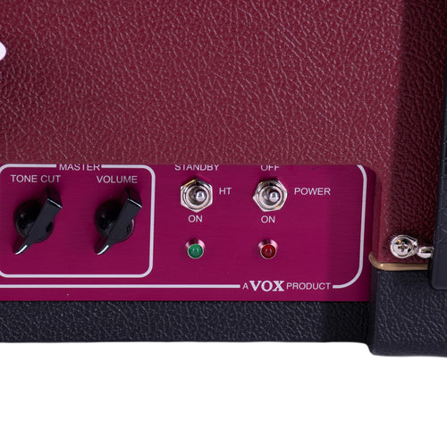 Vox Limited Edition AC30C2 30 Watt 2x12 Tube Combo, Two Tone Black and Red Tolex
