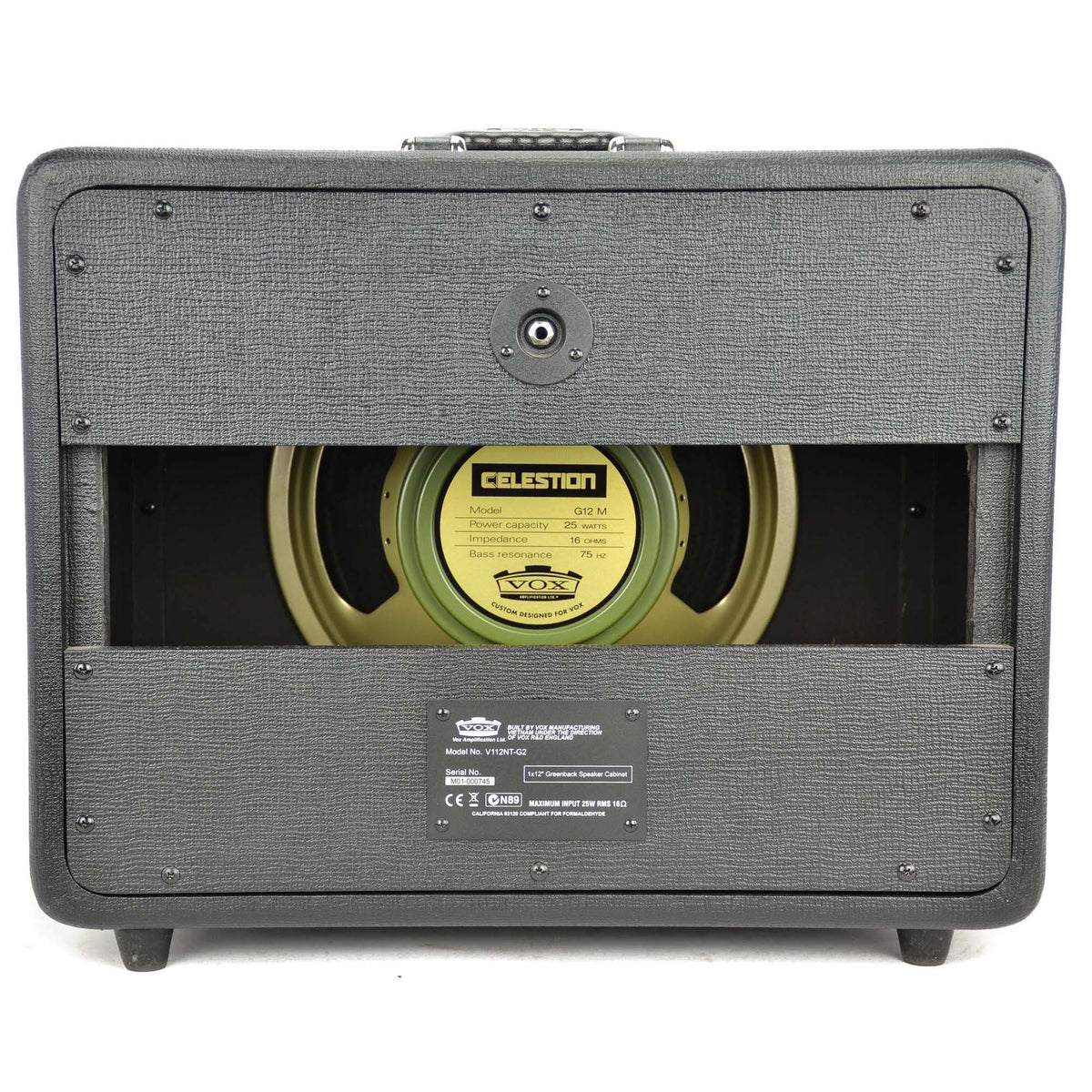 Vox V112NTG2 Night Train G2 1x12 Extension Cabinet