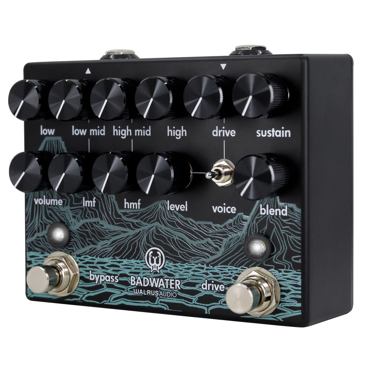 Walrus Audio Badwater Bass Pre-Amp D.I. Effect Pedal