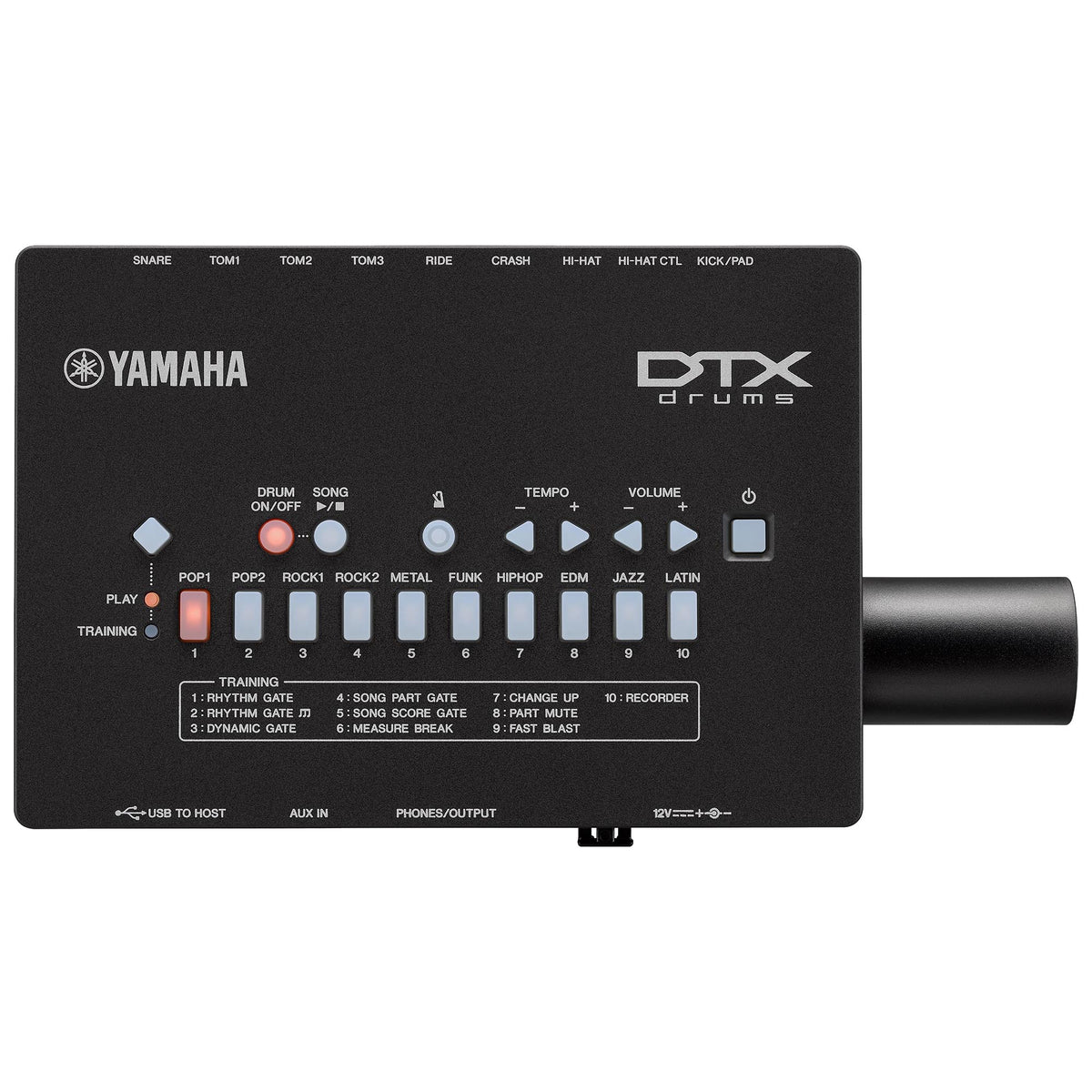 Yamaha DTX452K 5 Piece Electronic Drum Kit With 3 Zone Snare Pad