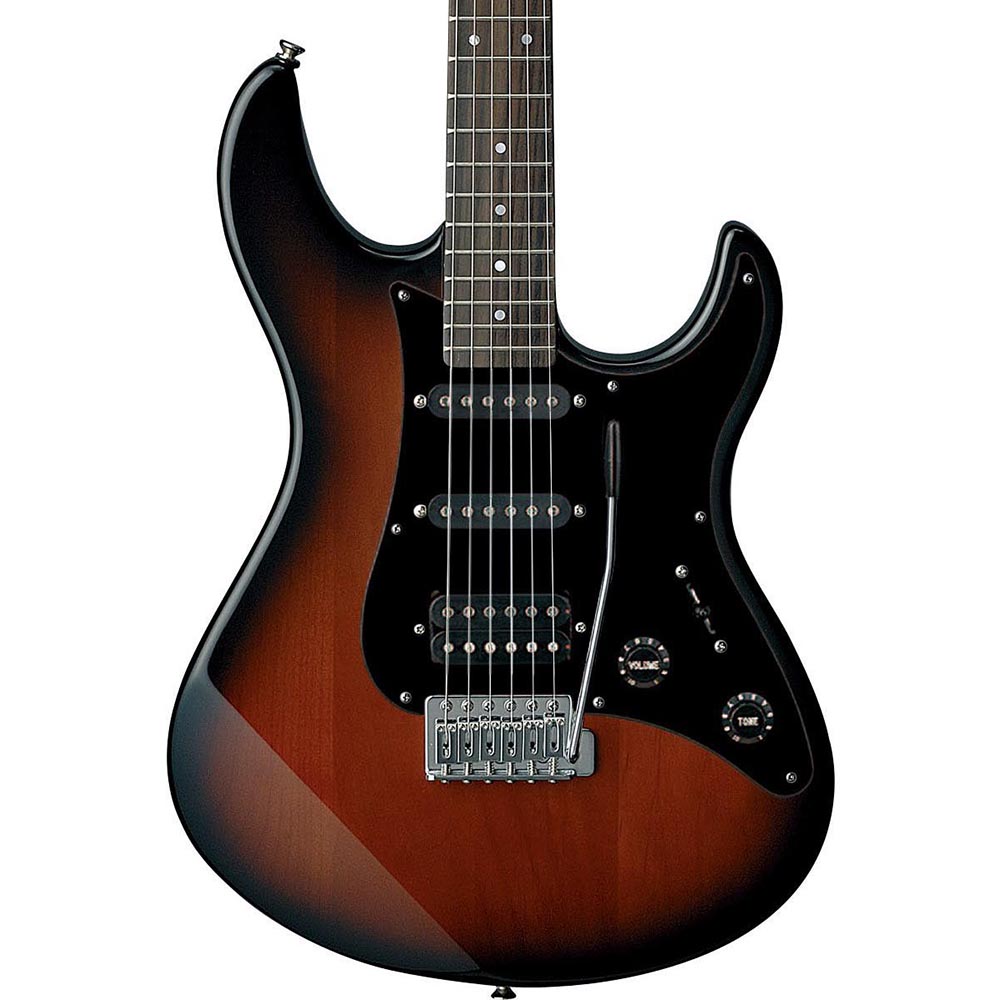 Yamaha Pacifica Double Cutaway, Agathis Body, Sonokeling Fingerboard, Old Violin Sunburst