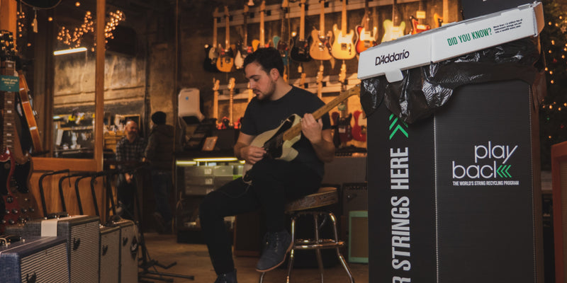 D'Addario Playback Restring & Recycle Event