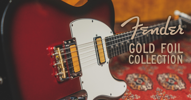 The Fender Gold Foil Collection Guitars and Basses at Russo Music
