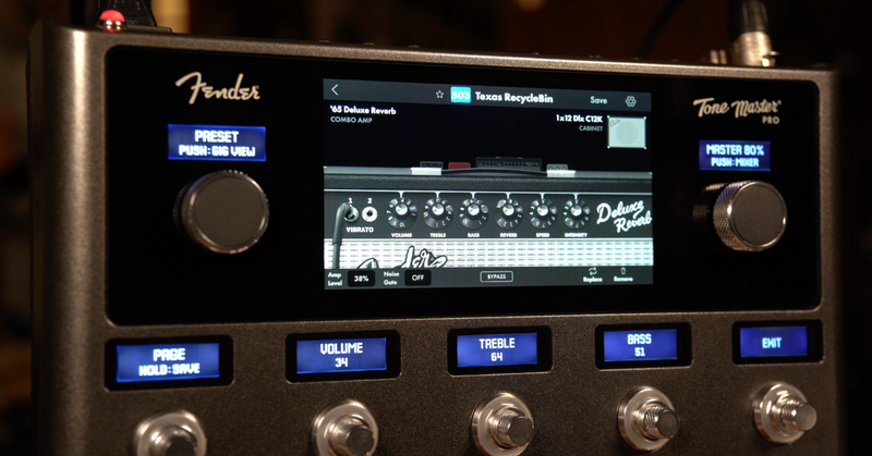 Fender Tone Master Pro Guitar Workstation Review Fender Tone Master Pro Guitar Workstation Review