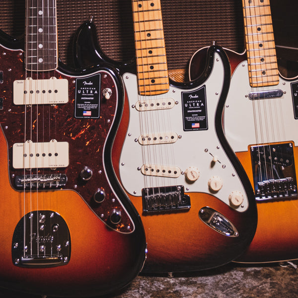 Amazon.com: Fender American Ultra Precision Bass, Mocha