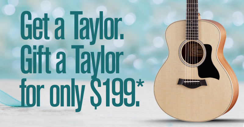 Spread the Shred with Taylor's Get One, Gift One Holiday Sales Event