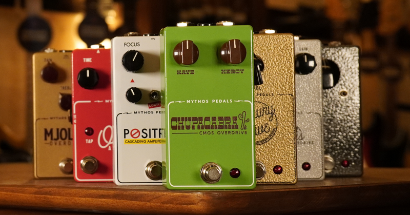 Mythos Pedals at Russo Music