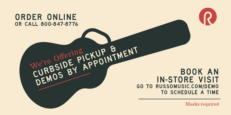 Russo Music Showroom Appointments