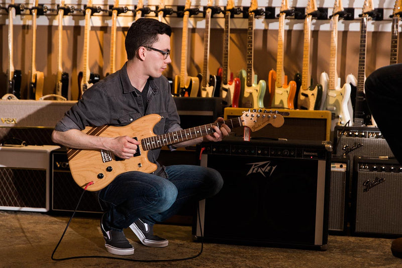 Christian Plays a Shortboard Mustang