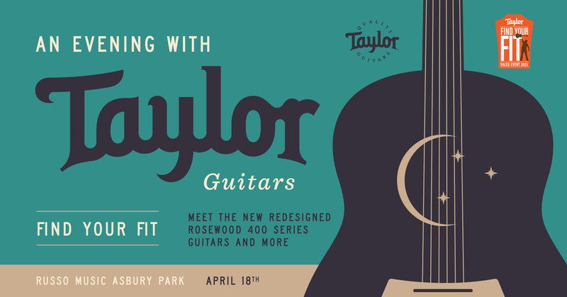 An Evening with Taylor Guitars at Russo Music Asbury Park