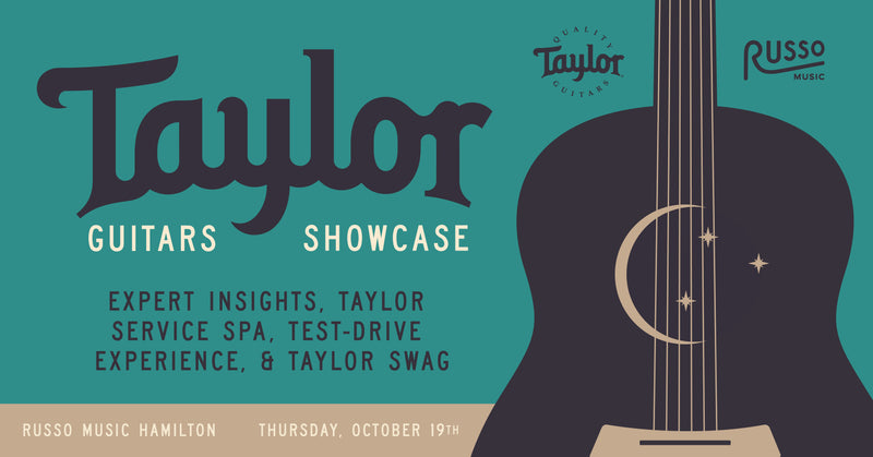 Taylor Guitars Showcase at Russo Music Hamilton