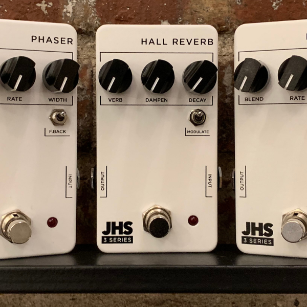 JHS 3 Series Phaser, Flanger, and Hall Reverb Review JHS 3 Series Phaser, Flanger, and Hall Reverb Review