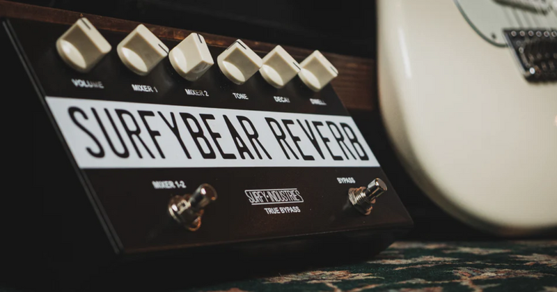 Surfybear compact reverb pedal