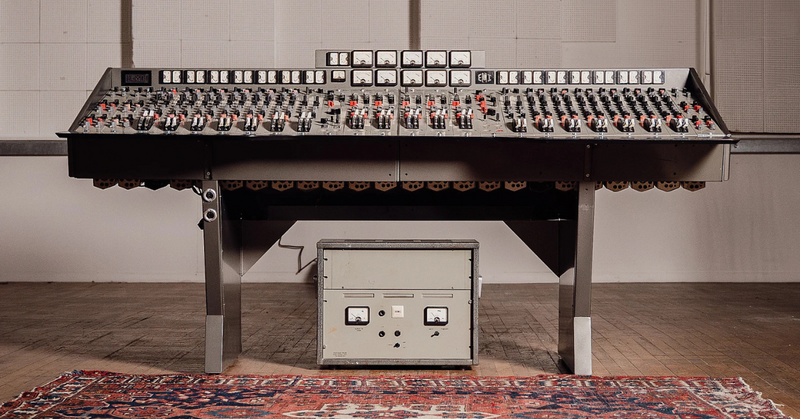 Abbey Road Recording Console Leaves Reverb