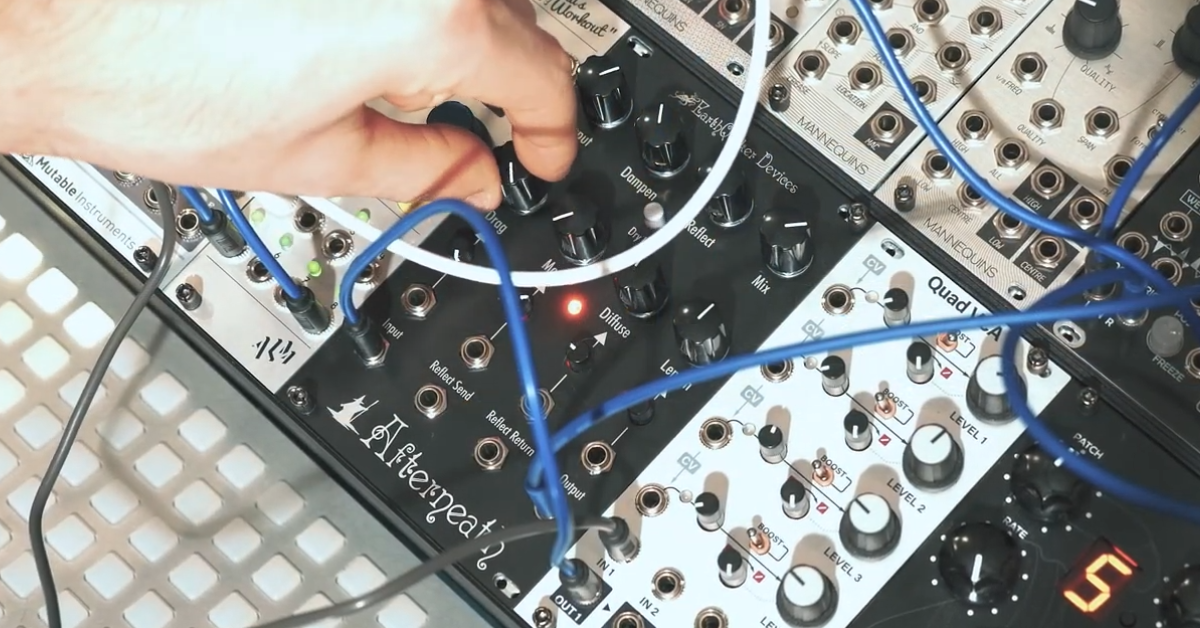 Russo Music Presents: EarthQuaker Devices Afterneath Reverb Eurorack Module
