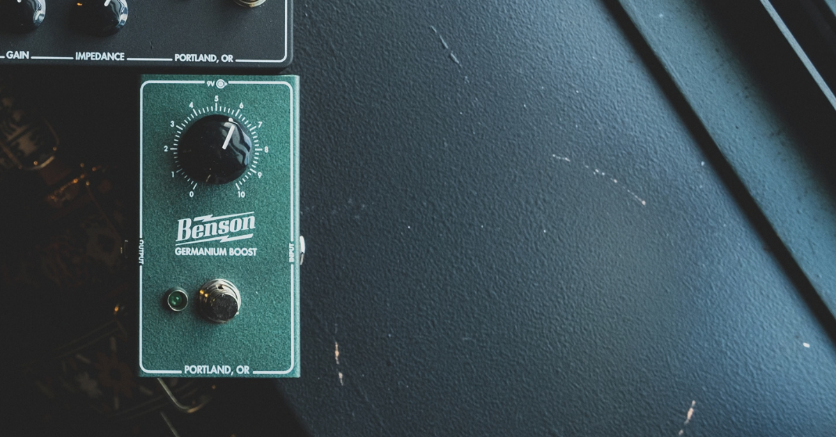 Benson Amps Germanium Boost Guitar Pedal