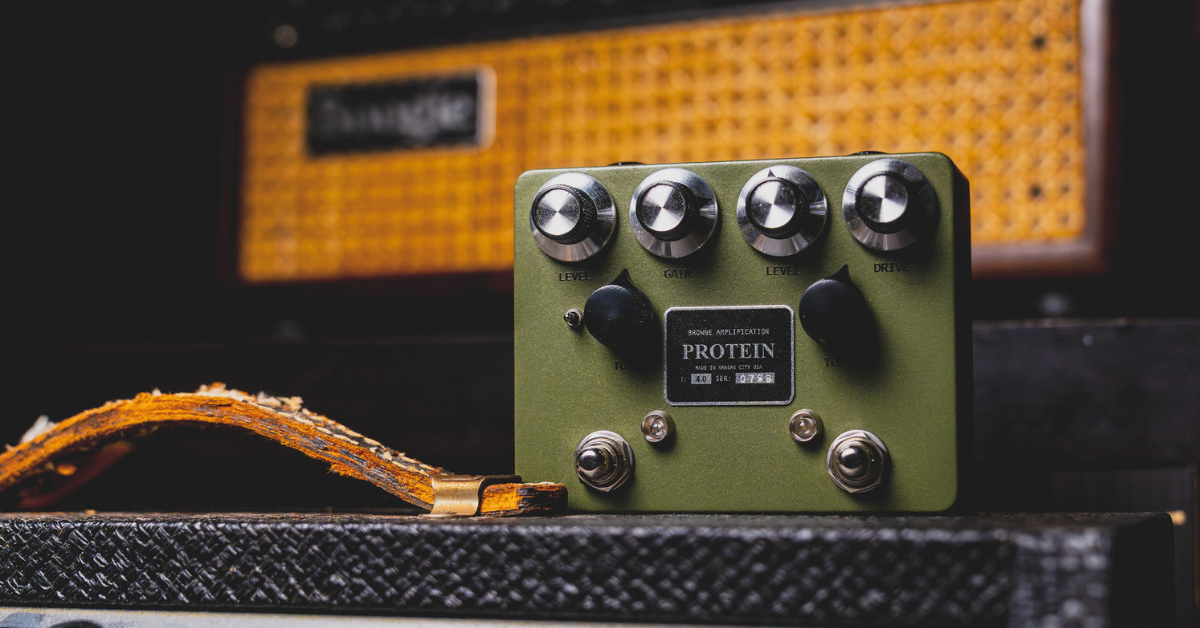 Browne Amplification Effect Pedal, Browne Amps Effect Pedals, Browne Amps Protein Overdrive