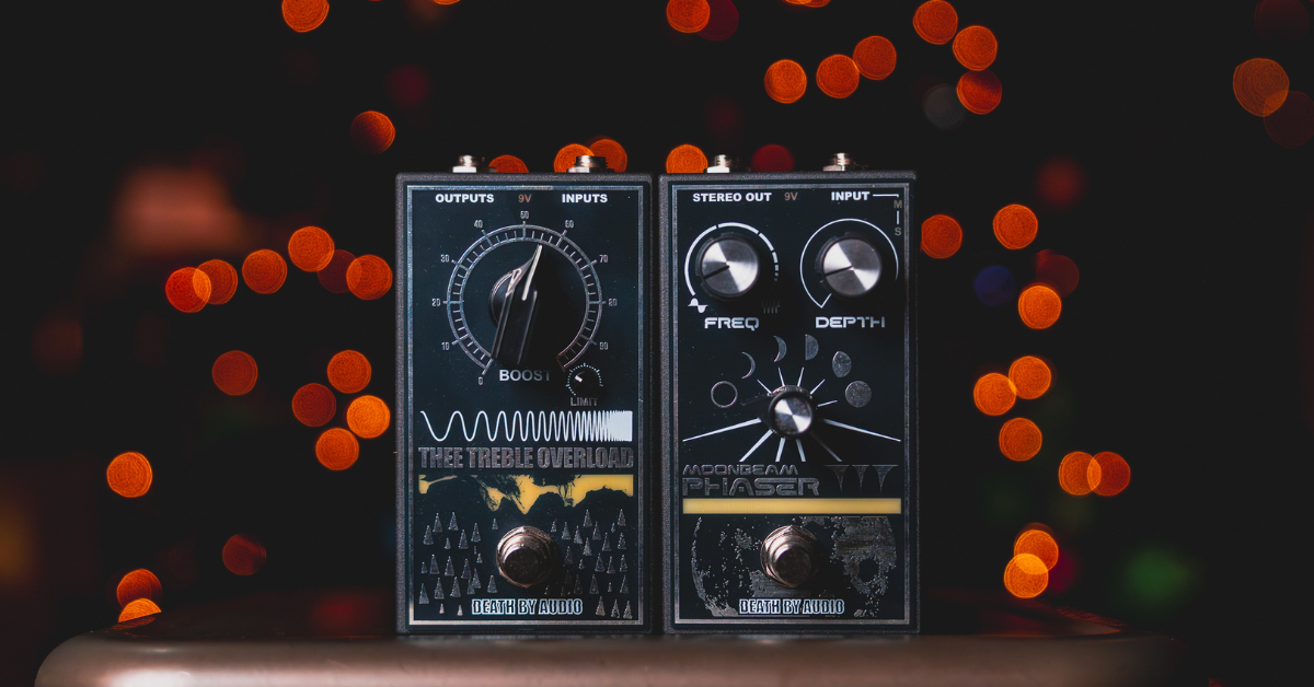 Death By Audio Destroyer Series Thee Treble Overload Moonbeam Phaser Effect Pedal