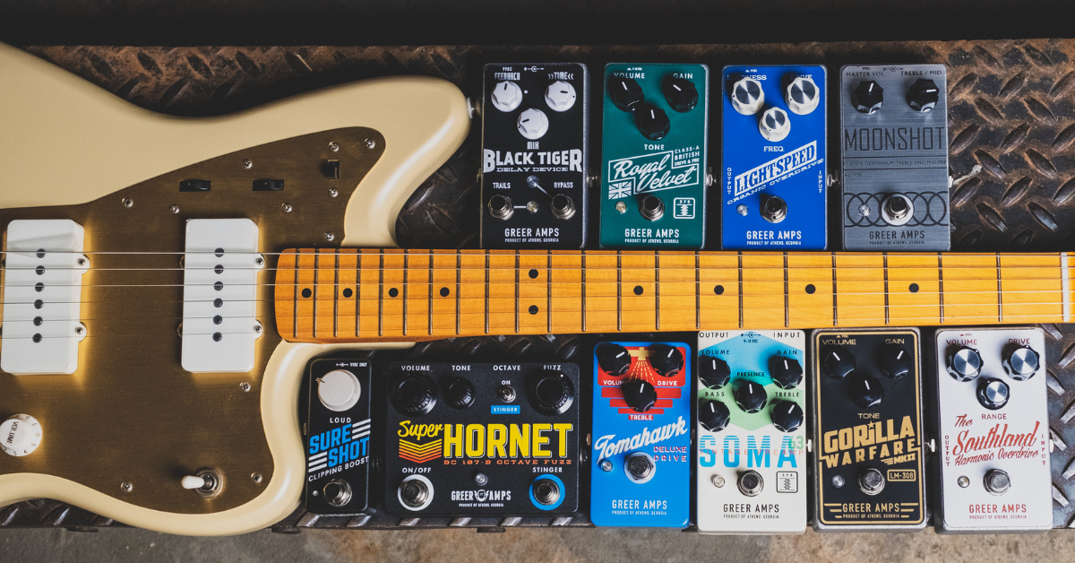 Greer Amps Guitar Pedals
