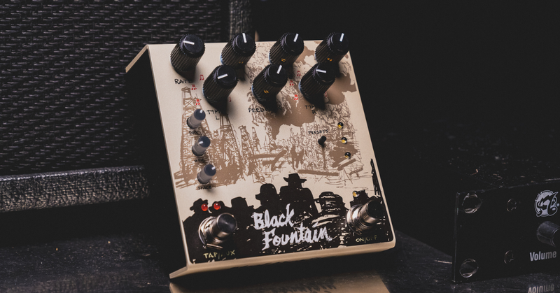 Old Blood Noise Endeavors Black Fountain Stereo Delay Review Old Blood Noise Endeavors Black Fountain Stereo Delay Review