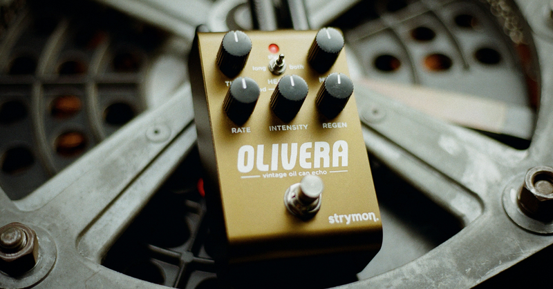 Strymon Olivera Vintage Oil Can Echo Delay Effect Pedal