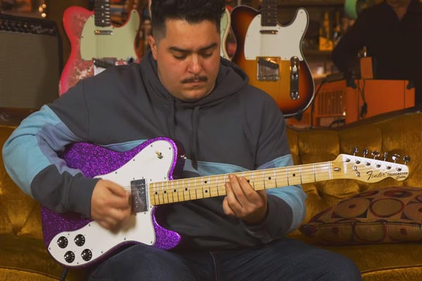 Snacks 103: Fender Limited Edition '72 Custom Telecaster, Purple Sparkle