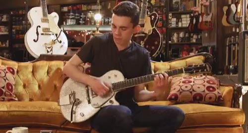 Snacks 023: Gretsch Vintage Select '59 Silver Jet G6129T-59