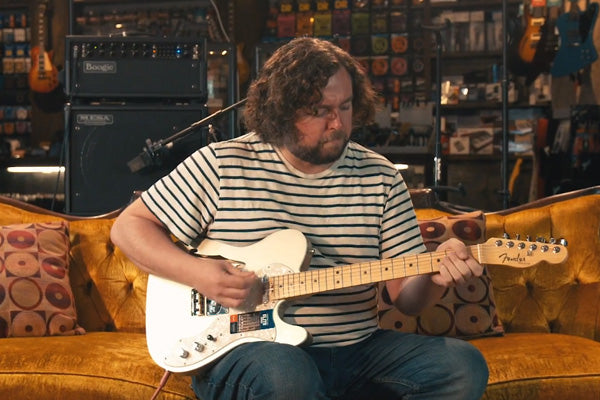 Snacks 084: Fender American Elite Telecaster Thinline, Champagne