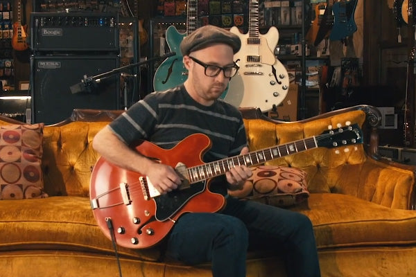 Snacks 088: Gibson Memphis 2018 ES-330 VOS, Dark Cherry
