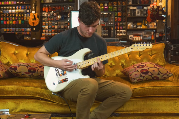 Snacks 095: Fender Parallel Universe Limited Edition Whiteguard Strat, Vintage Blonde