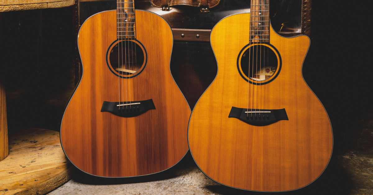 Taylor Guitars Russo Music 65th Anniversary Grand Auditorium and Grand Pacific