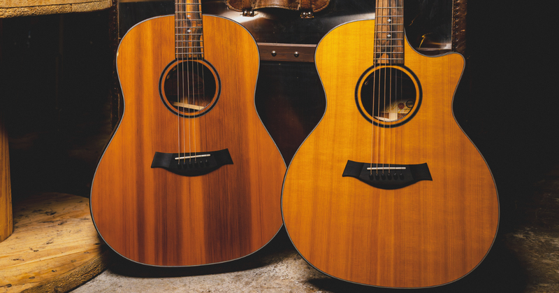 Taylor Guitars Russo Music 65th Anniversary Grand Auditorium and Grand Pacific