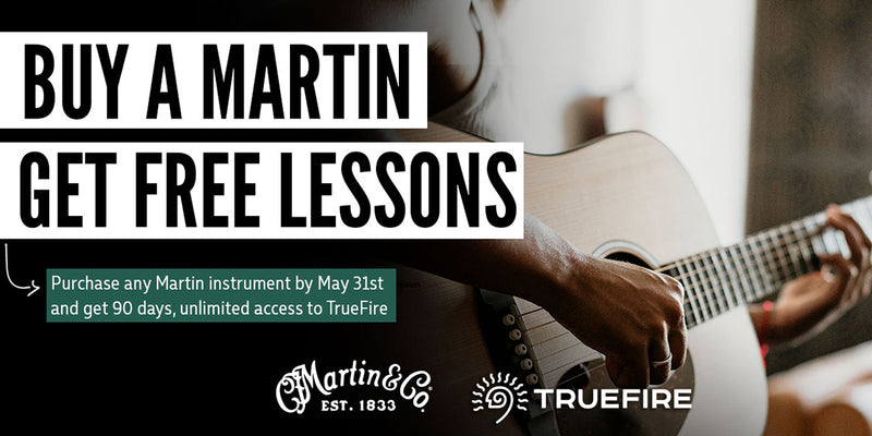 Free Lessons from Martin and Truefire