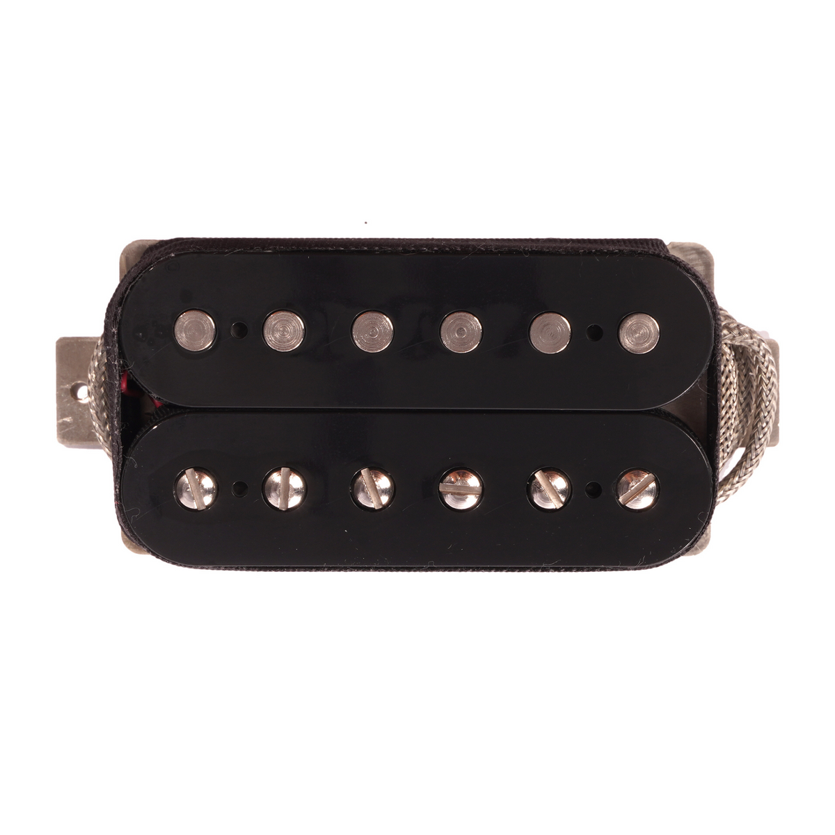 Lollar Imperial Humbucker Pickup, Neck, Low Wind, 4 Conductor, Double Black