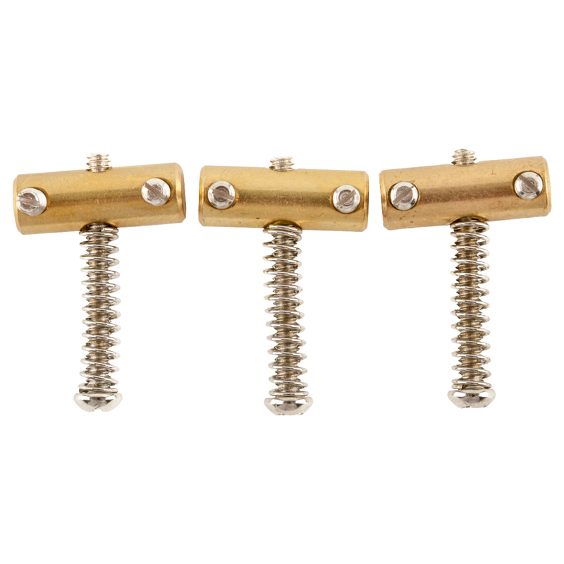 Fender American Vintage Telecaster Compensated Bridge Saddles, Set of 3