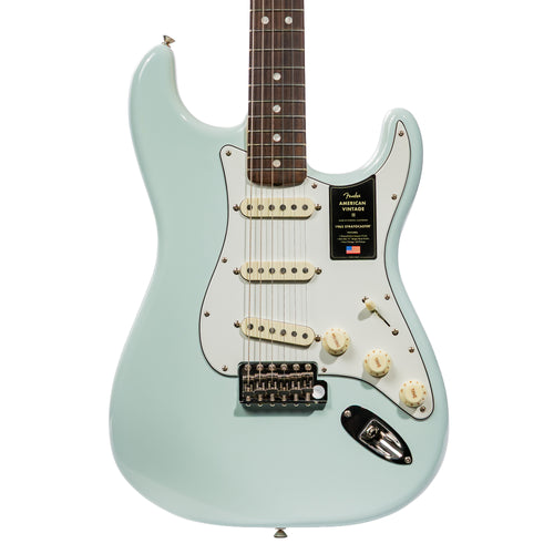 Fender New American Vintage 1965ストラト Fender American Vintage II 1965 Stratocaster Electric Guitar, Sonic Bl